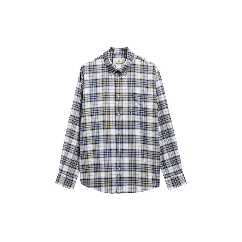 Barbour hemd blauw 1