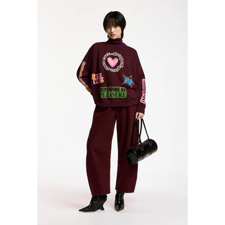 Essentiel sweater bordeaux