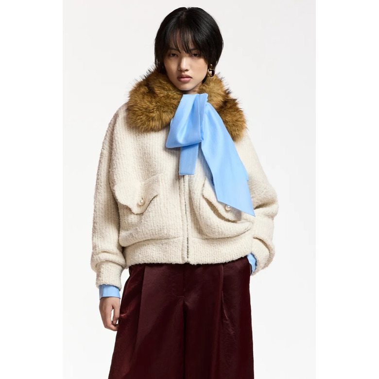 Essentiel vest ecru 2