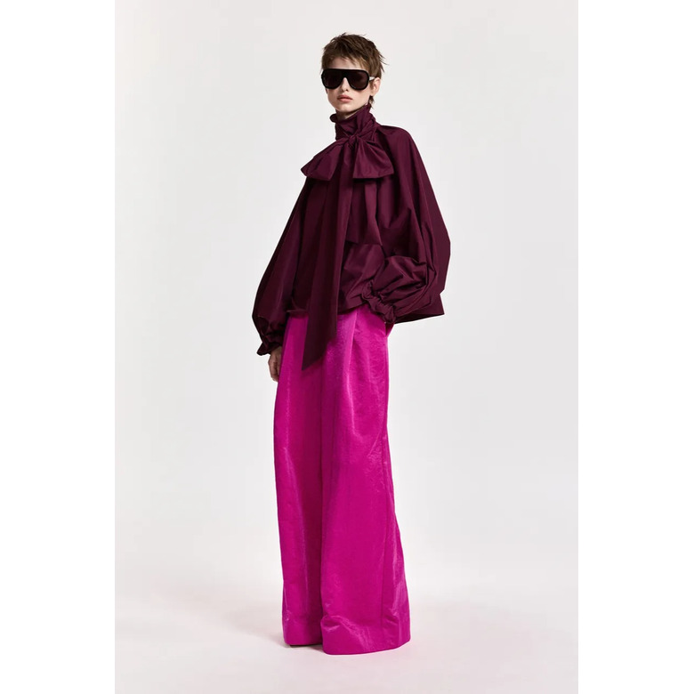 Essentiel bluse bordeaux 2