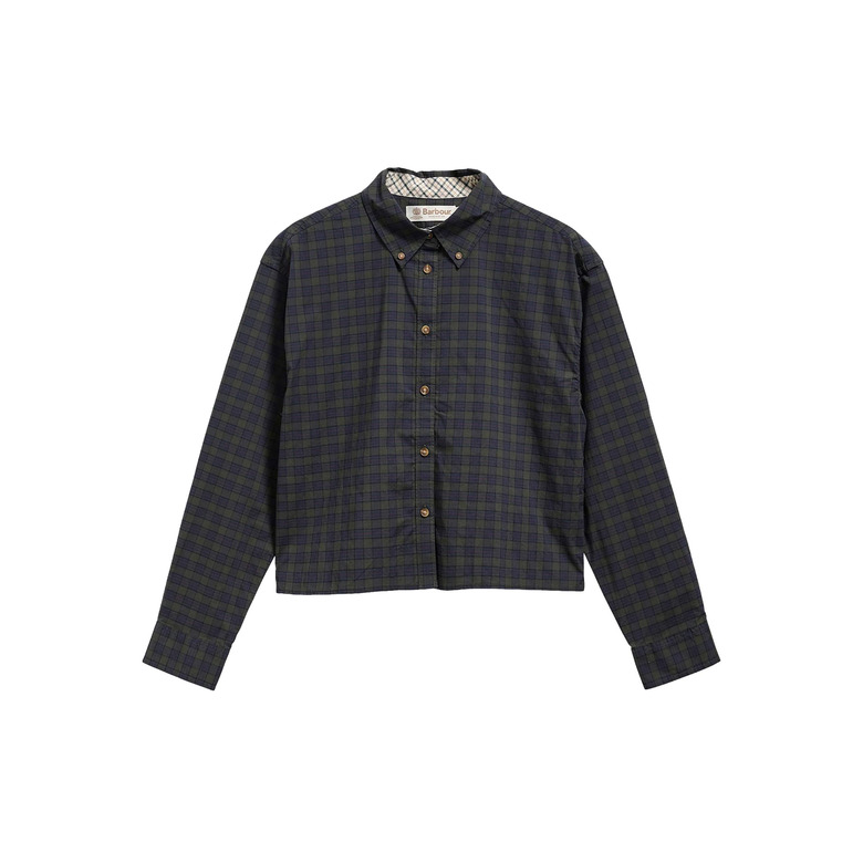 Barbour blouse blue 1