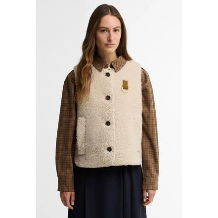 Barbour vest ecru