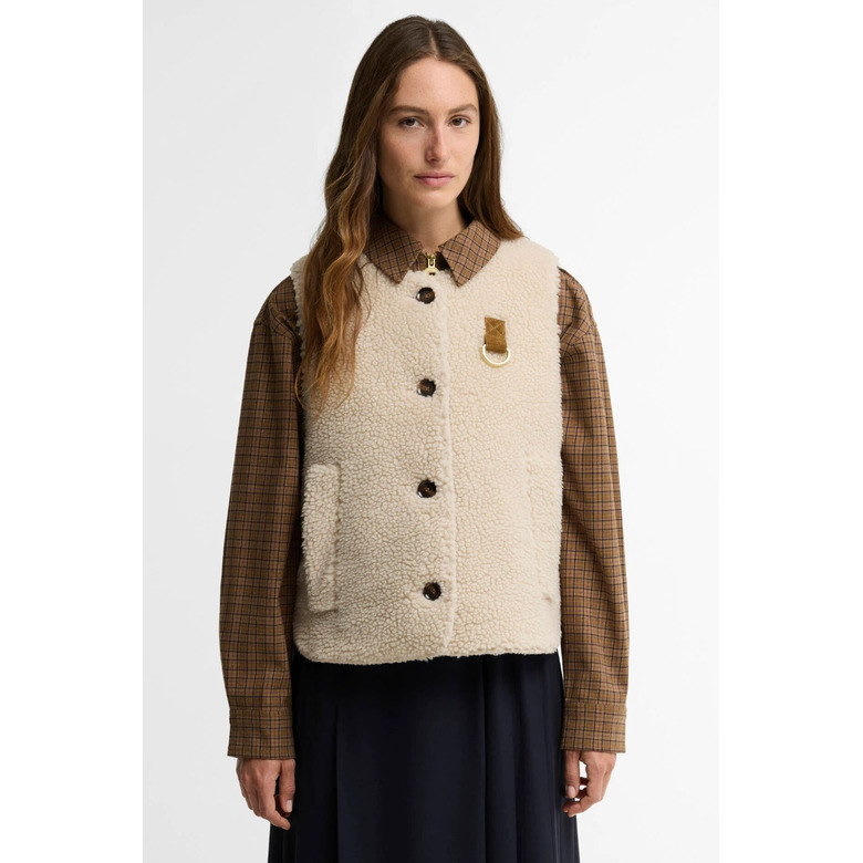 Barbour vest ecru 2