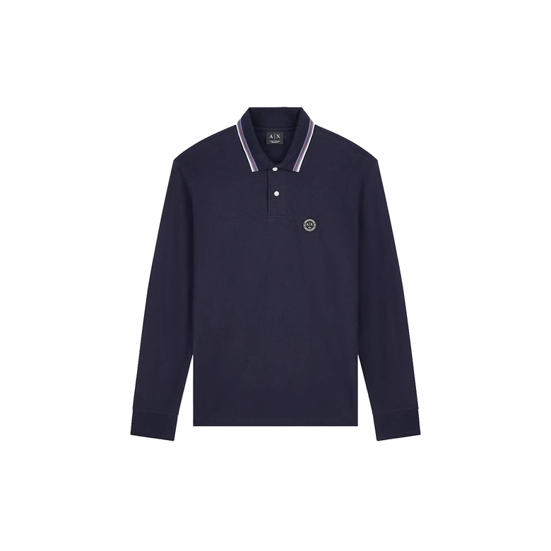 Armani Exchange polo bleu 1