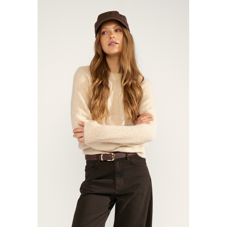 Numph pullover beige 2