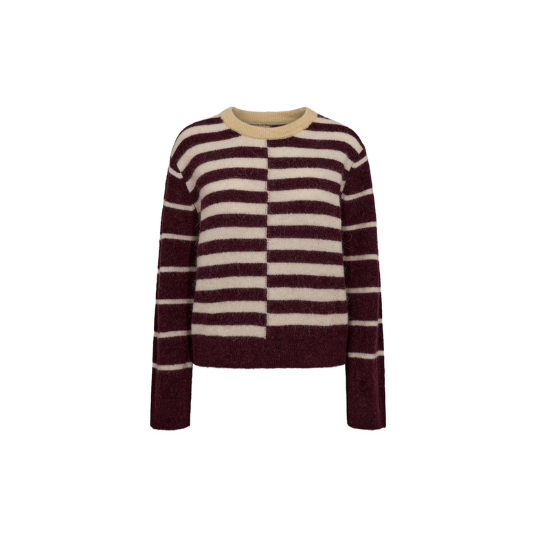 Numph pullover bordeaux 1