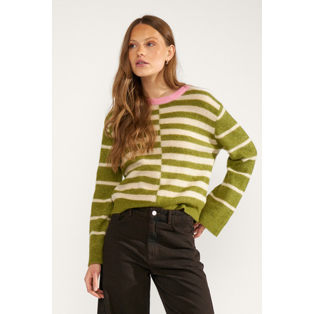 Numph pullover grÜn