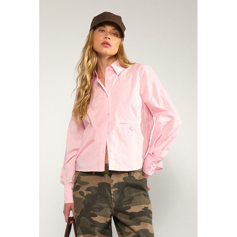 Numph blouse roze 2