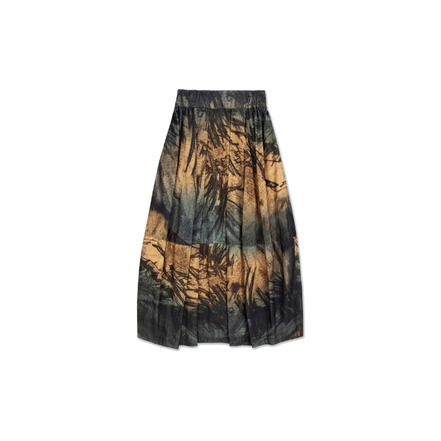 Talking Walls skirt blue