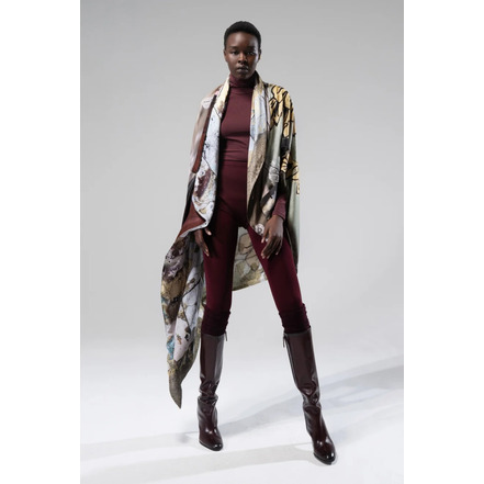Talking Walls schal multicolor