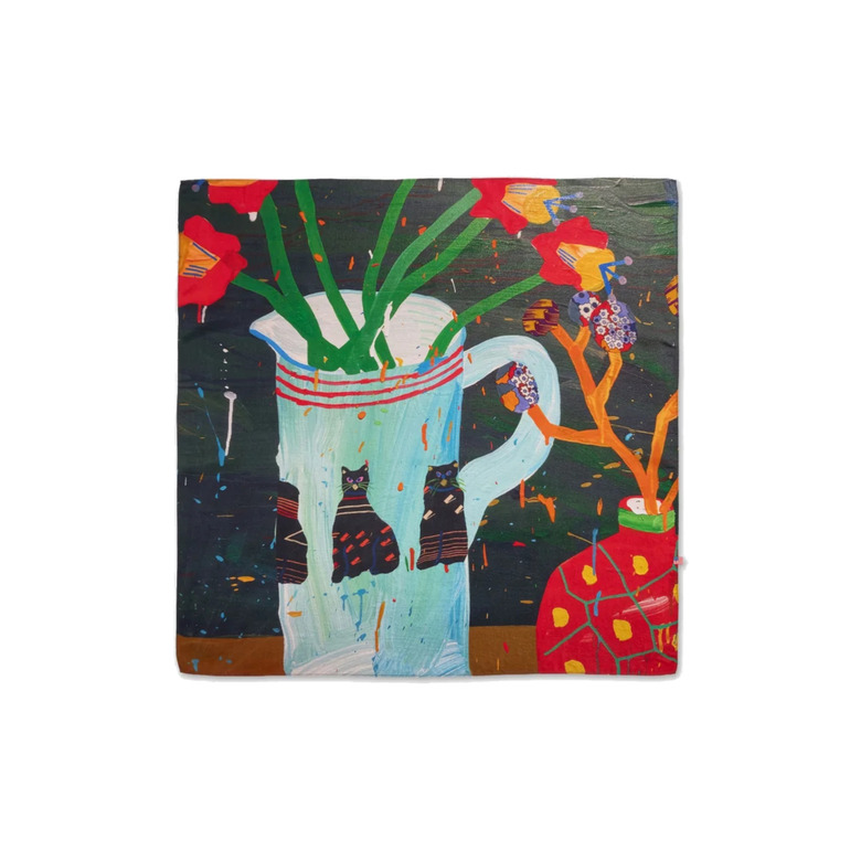 Talking Walls echarpe multicolor 1