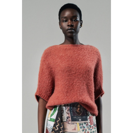 Talking Walls pullover rosa