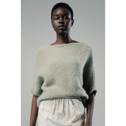 Talking Walls pullover grÜn
