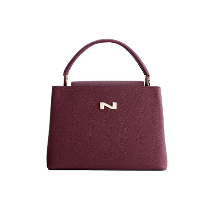 Nathan-baume handtasche bordeaux