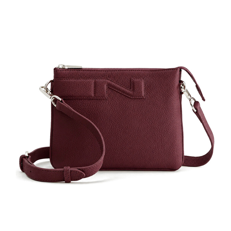 Nathan-baume umhängetasche bordeaux 1
