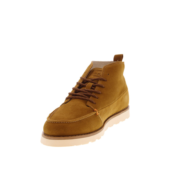 Hub hoge schoenen camel 3