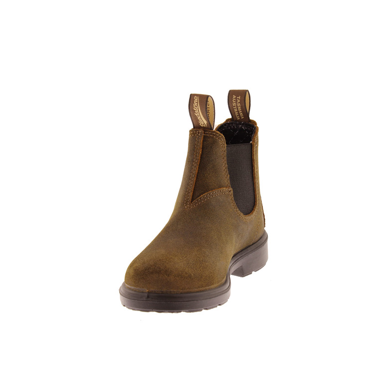 Blundstone high shoes brown 3