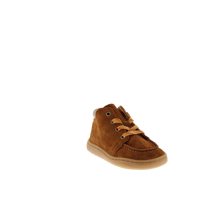 Babybotte lace shoes cognac 2