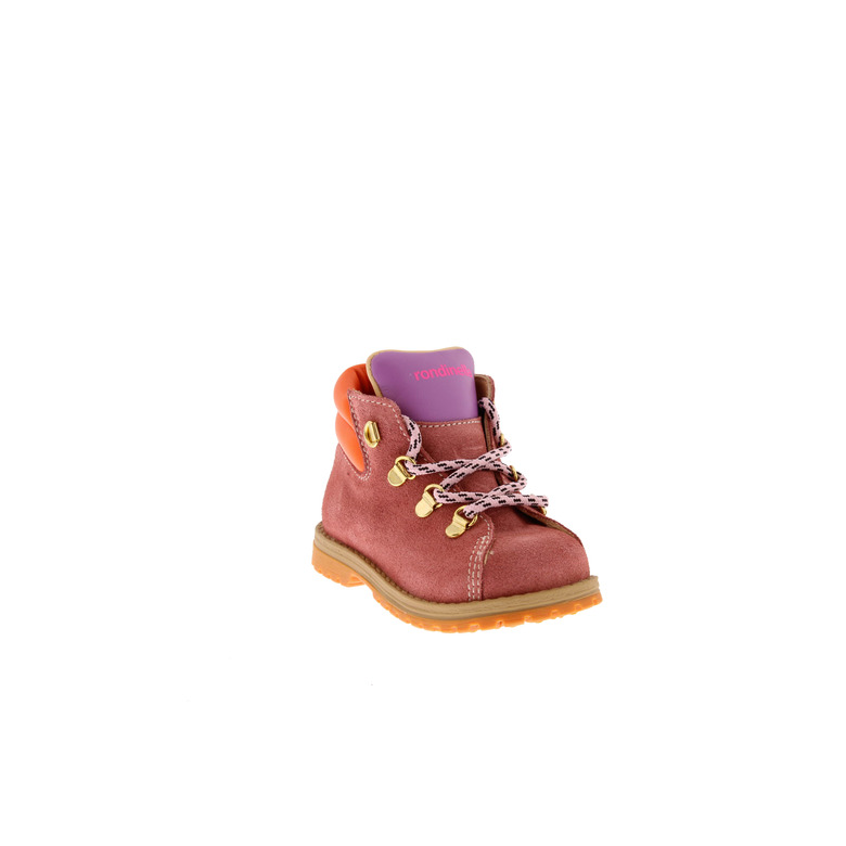 Rondinella veterschoenen roze 2