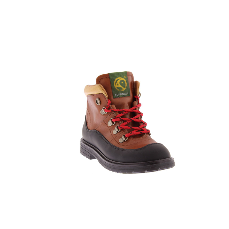 Rondinella high shoes cognac 2