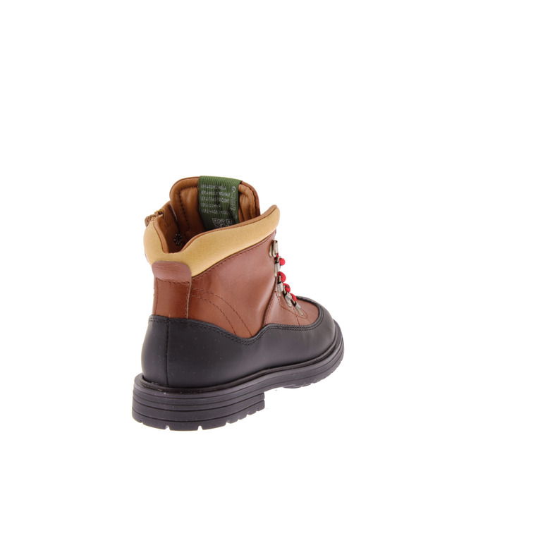Rondinella high shoes cognac 4