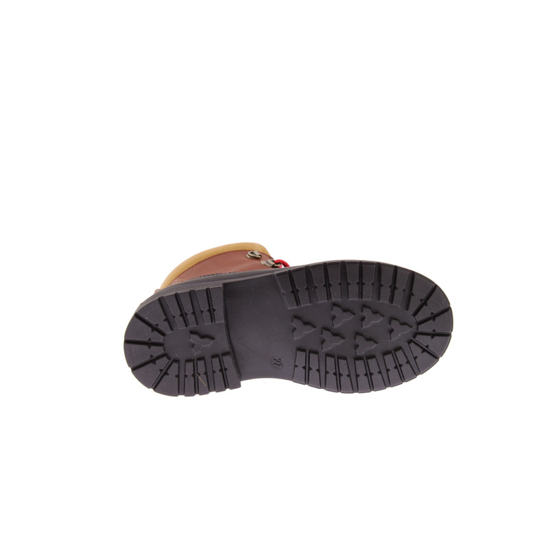 Rondinella high shoes cognac 5