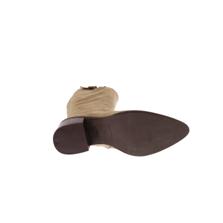 Debutto Donna laarzen taupe 5
