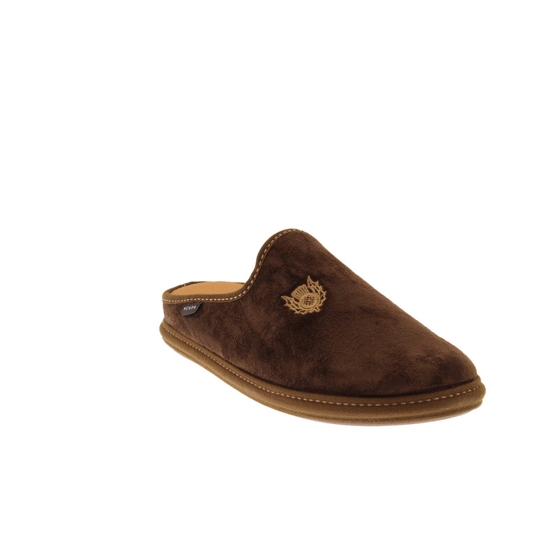 Scapa pantoffels bruin 2