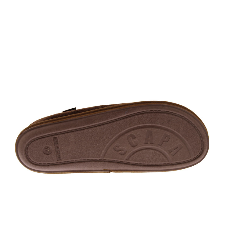 Scapa pantoffels bruin 5