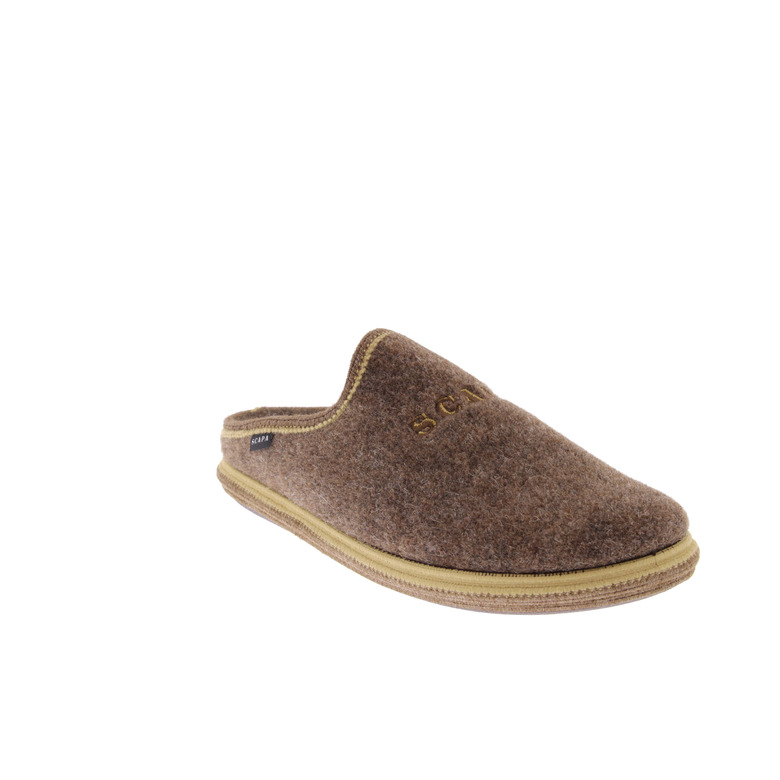 Scapa pantoffels bruin 2