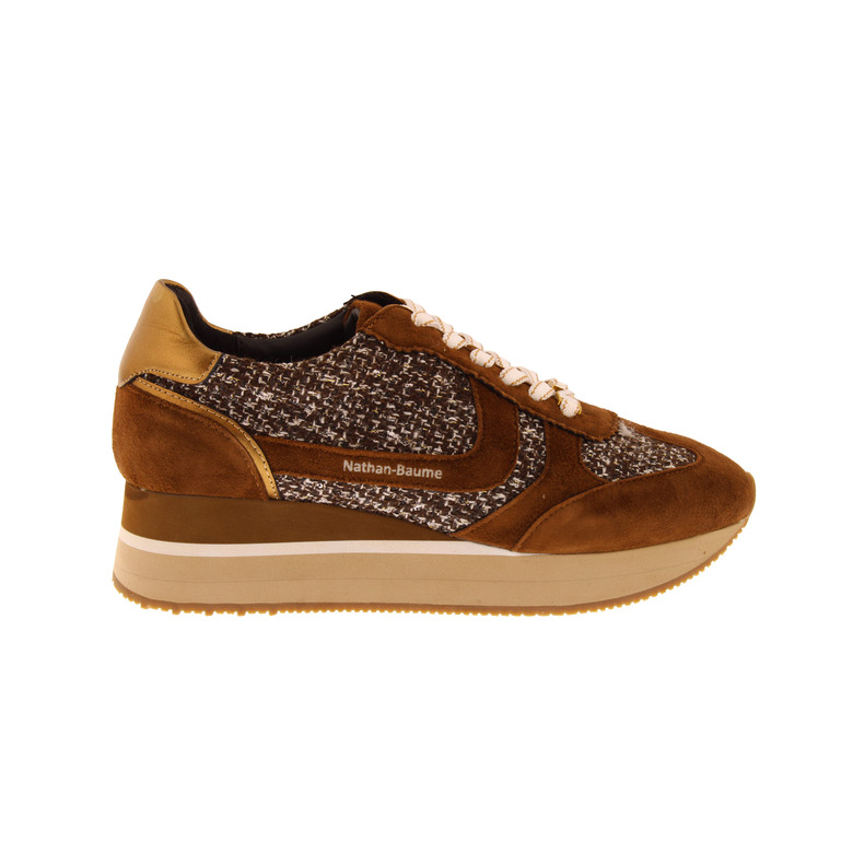 Nathan-baume sneakers bruin 1