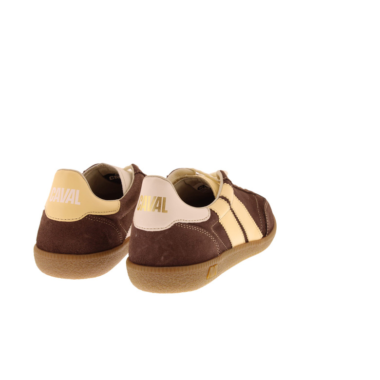 Caval sneakers bruin 4