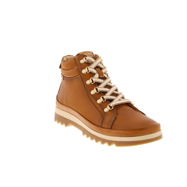 Pikolinos veterschoenen cognac 2