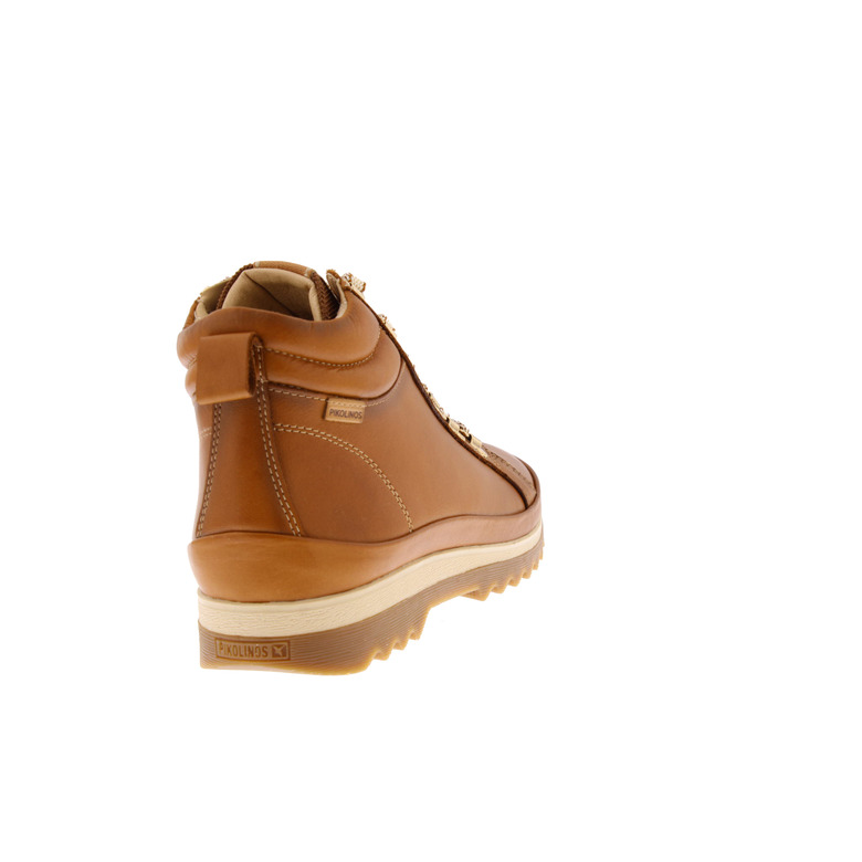 Pikolinos veterschoenen cognac 4