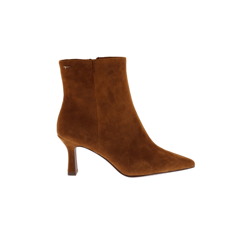 Tamaris enkellaarsjes cognac 1