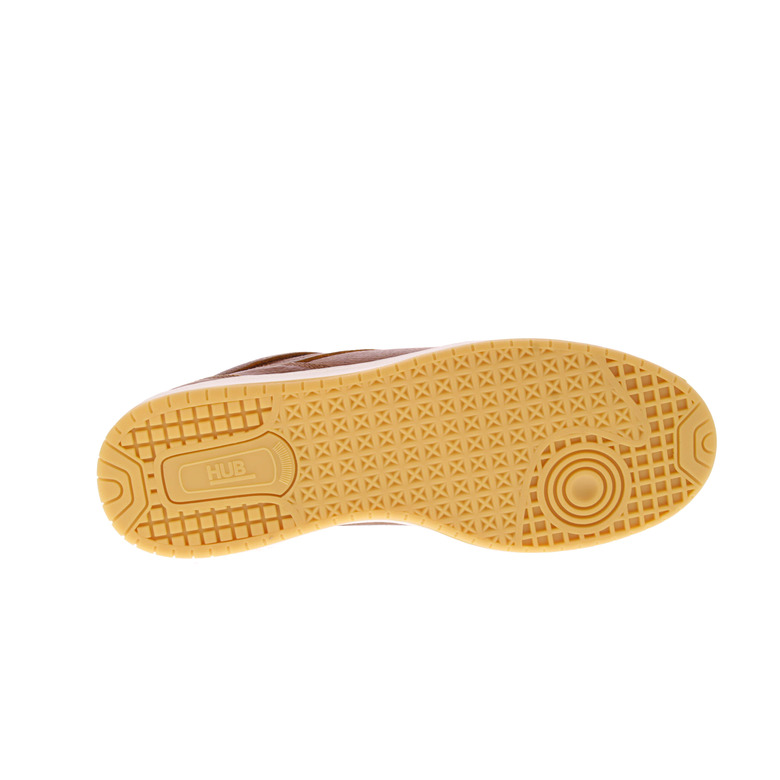 Hub sneakers cognac 5