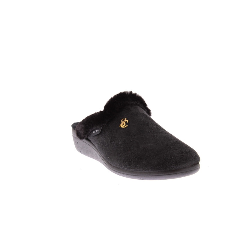 Scapa pantoufles noir 2