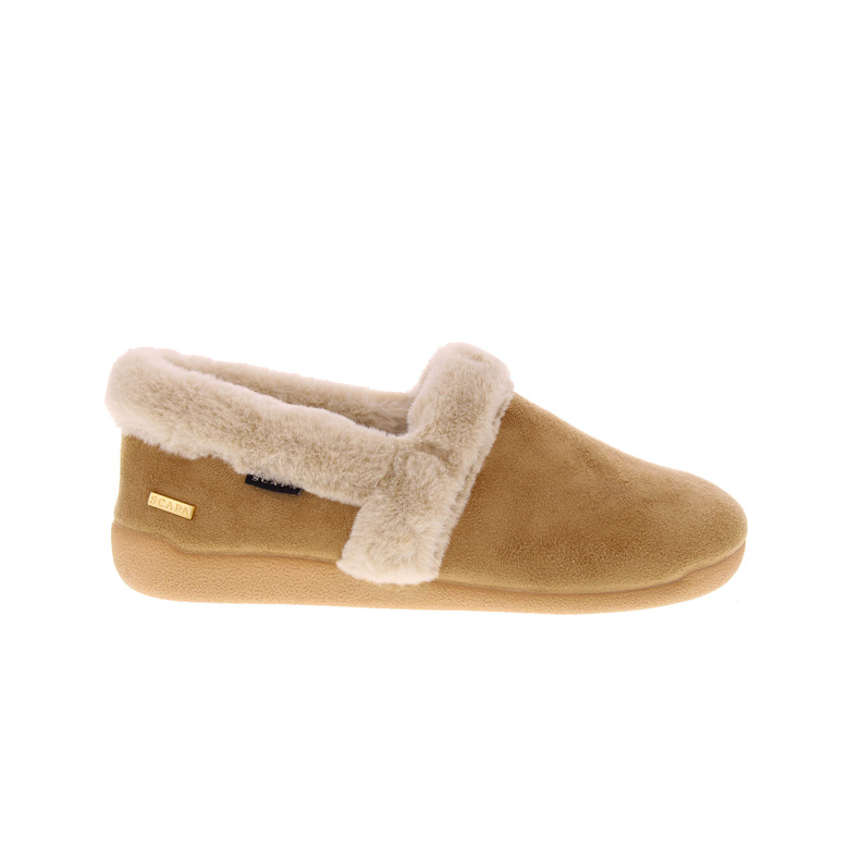 Scapa pantoufles camel 1