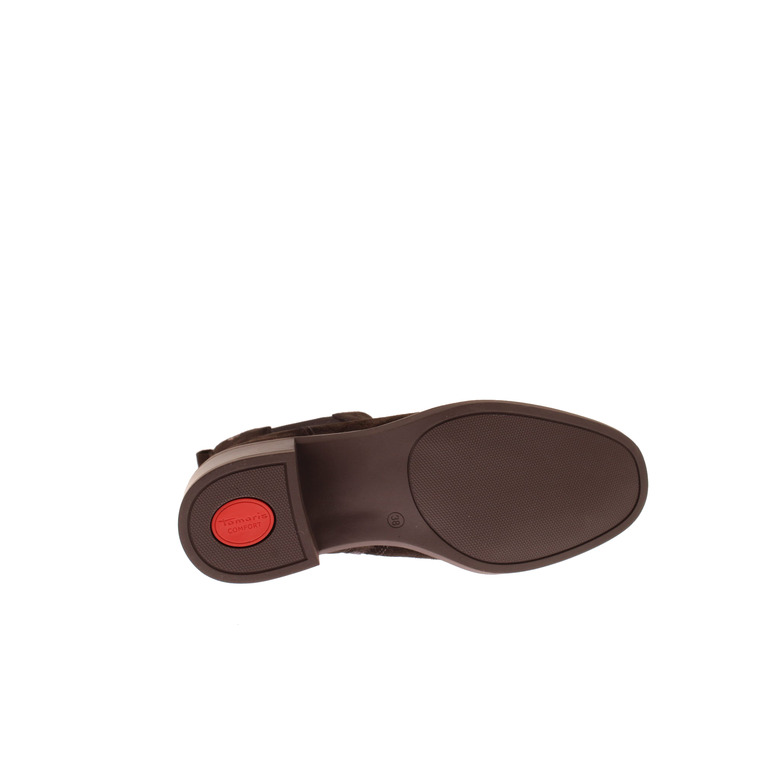 Tamaris Comfort enkellaarsjes bruin 5