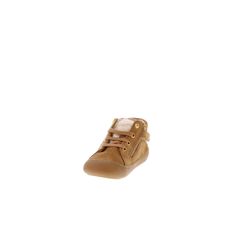 Shoopom chaussures à lacets cognac 3
