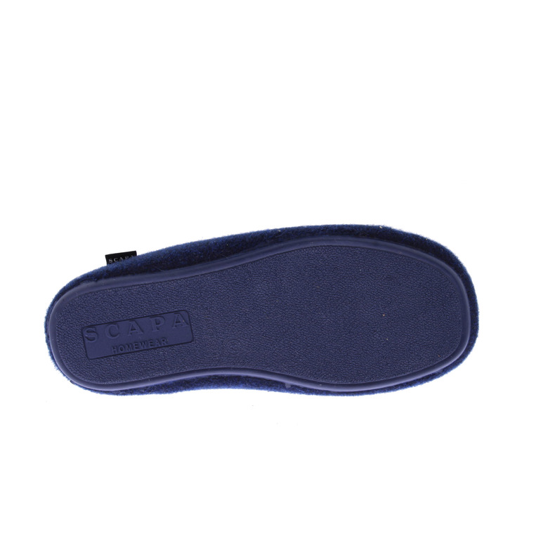 Scapa pantoffels blauw 5