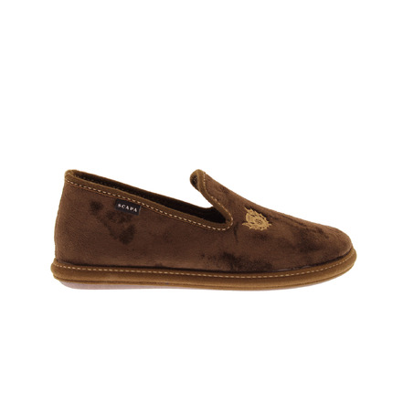 Scapa pantoffels bruin