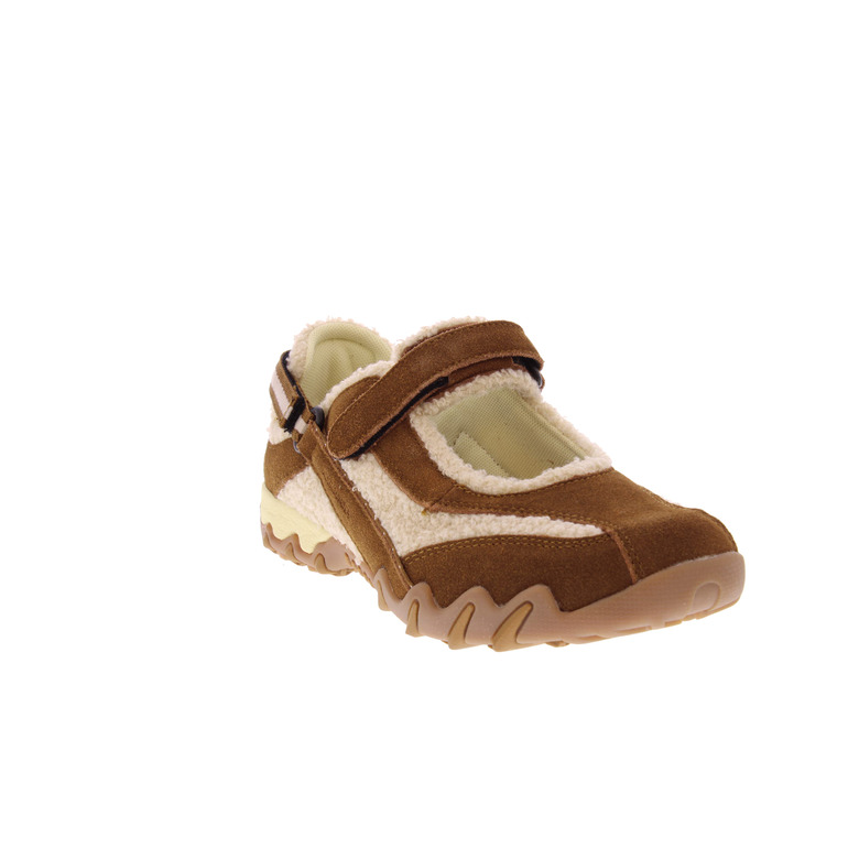 Mephisto Allrounder chaussures à velcro cognac 2