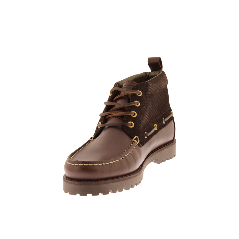 Barbour hoge schoenen bruin 3
