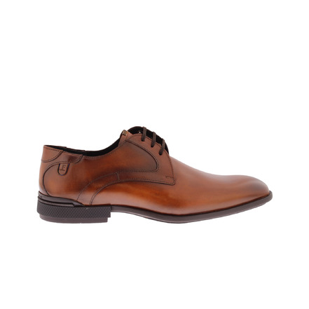 Floris Van Bommel veterschoenen cognac
