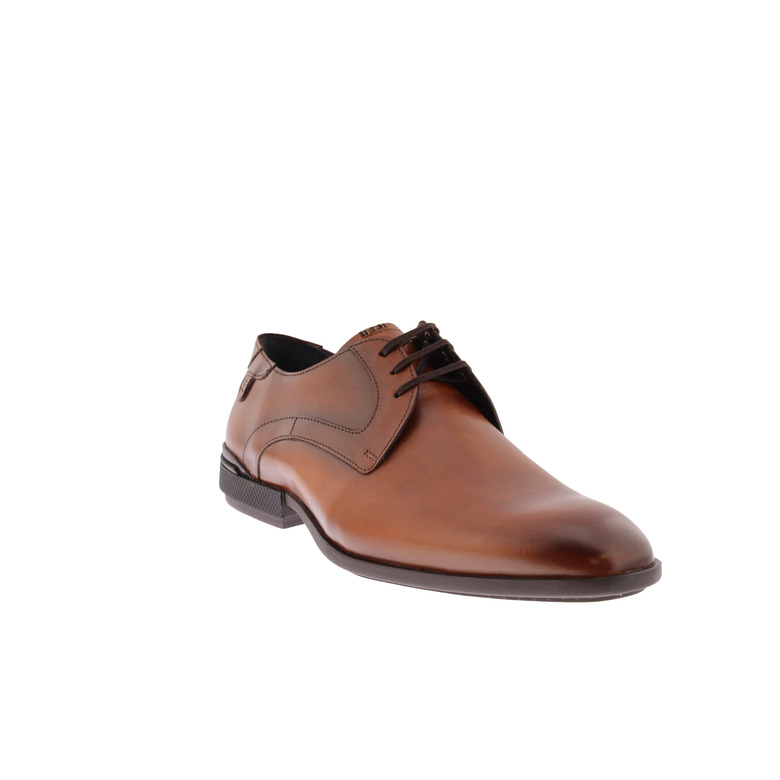 Floris Van Bommel veterschoenen cognac 2