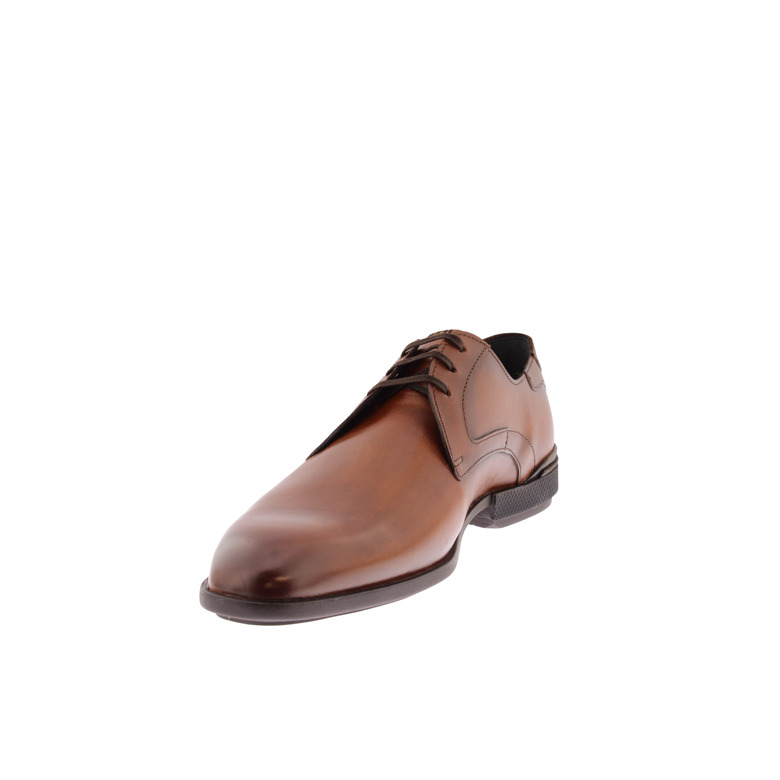 Floris Van Bommel veterschoenen cognac 3