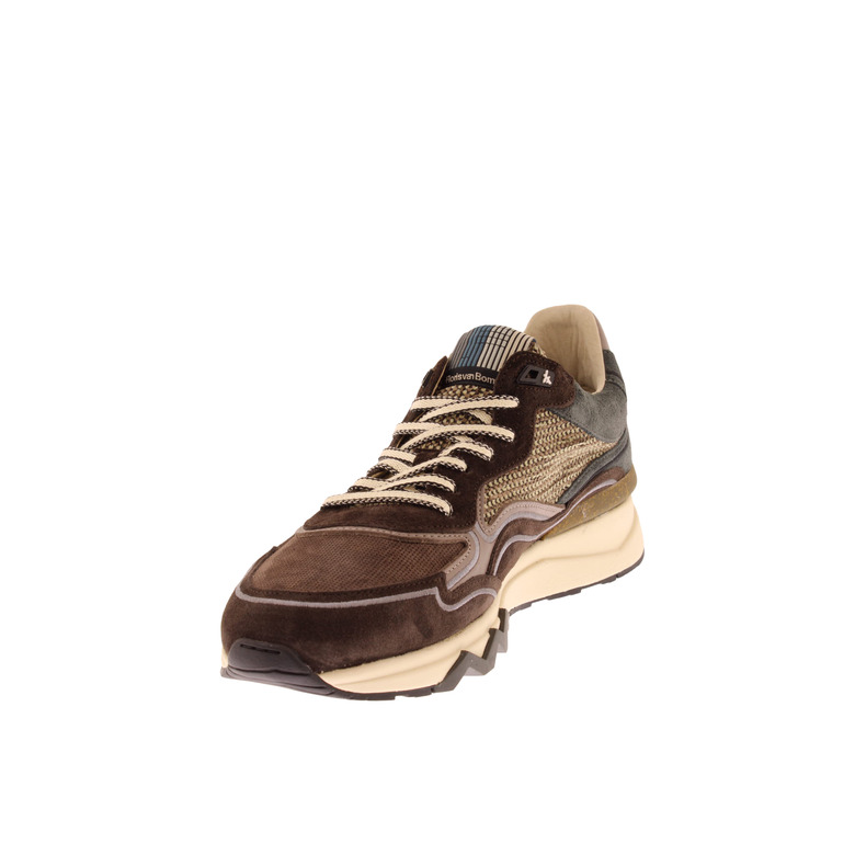 Floris Van Bommel sneakers bruin 3