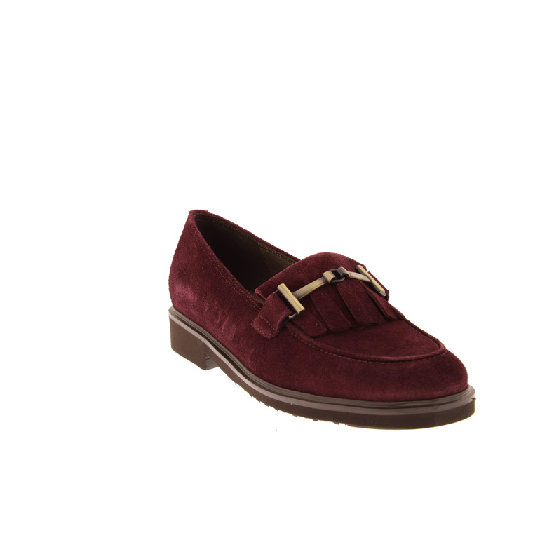 Gabor mokassins & halbschuhe bordeaux 2