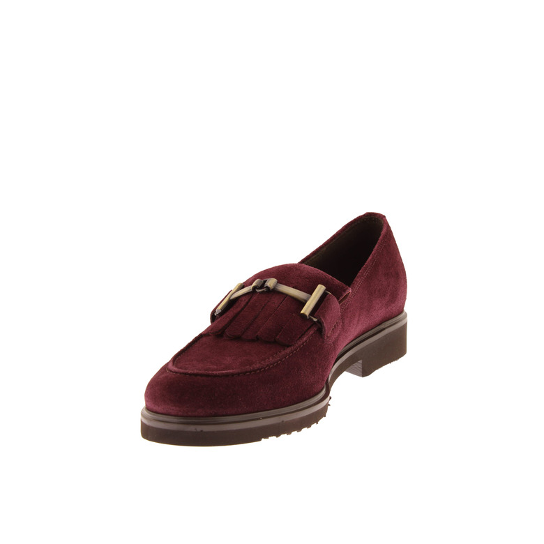 Gabor mokassins & halbschuhe bordeaux 3